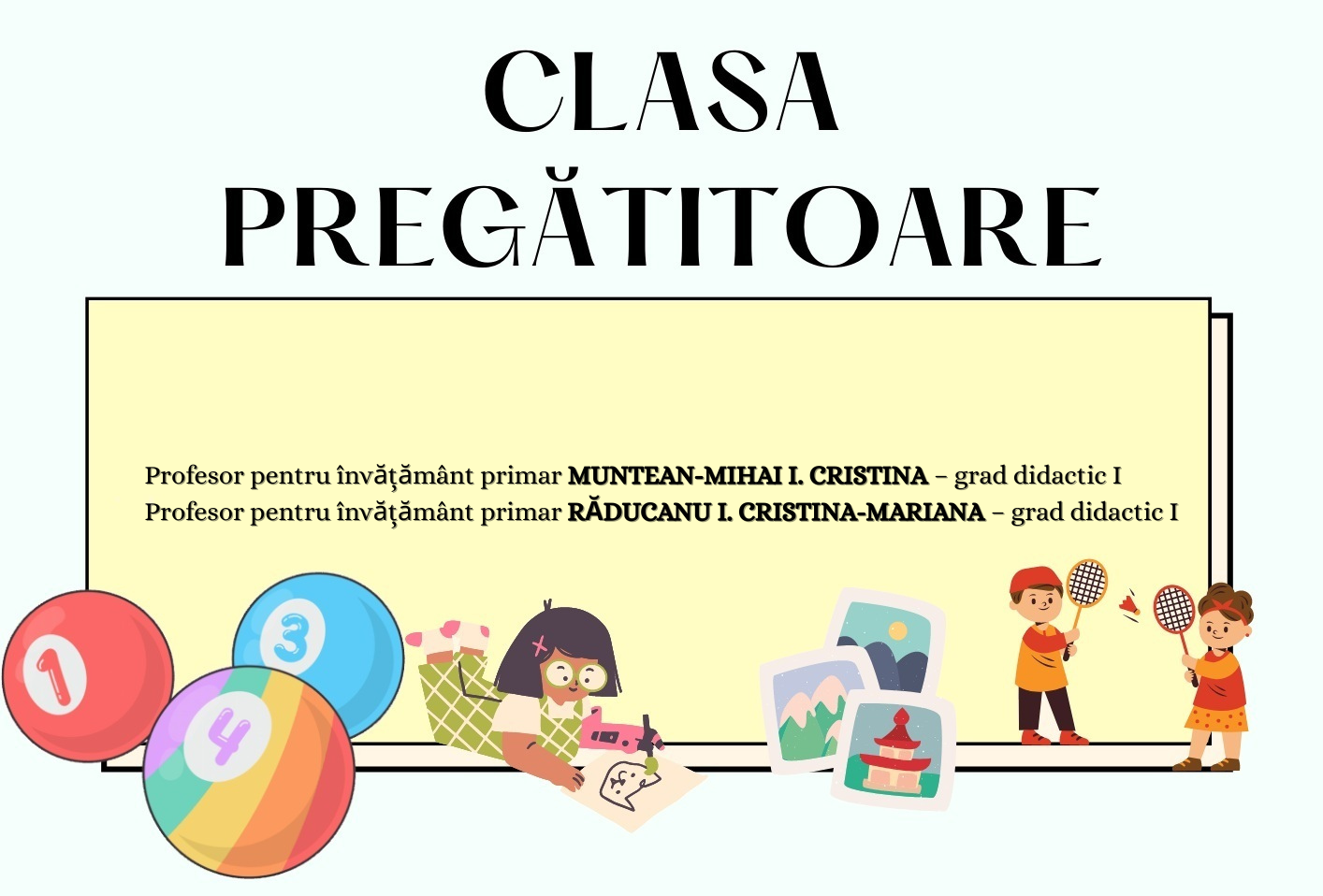 Clasa pregătitoare